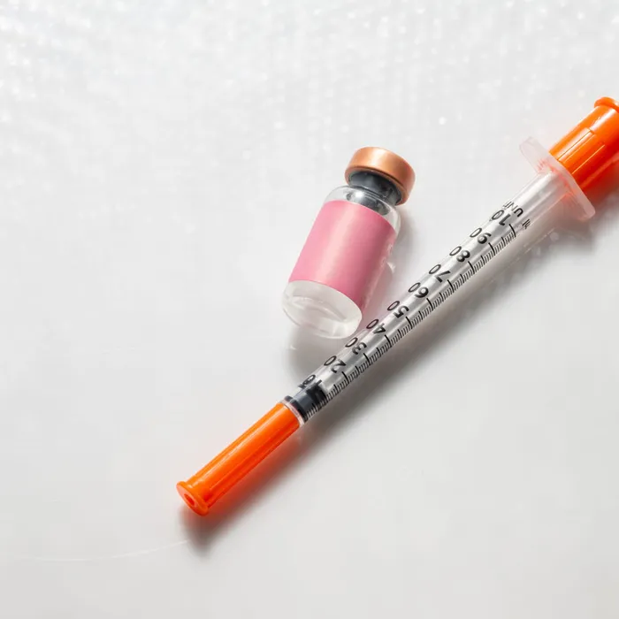 Botox vial and syringe at Avinity Health Scottsdale