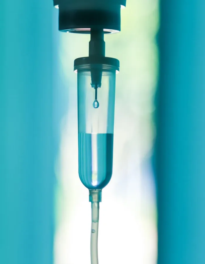 IV therapy delivery at Avinity Health — nutrients delivered directly to the bloodstream