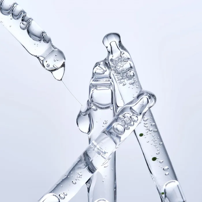 Glass syringes with liquid droplets at Avinity Health Botox clinic