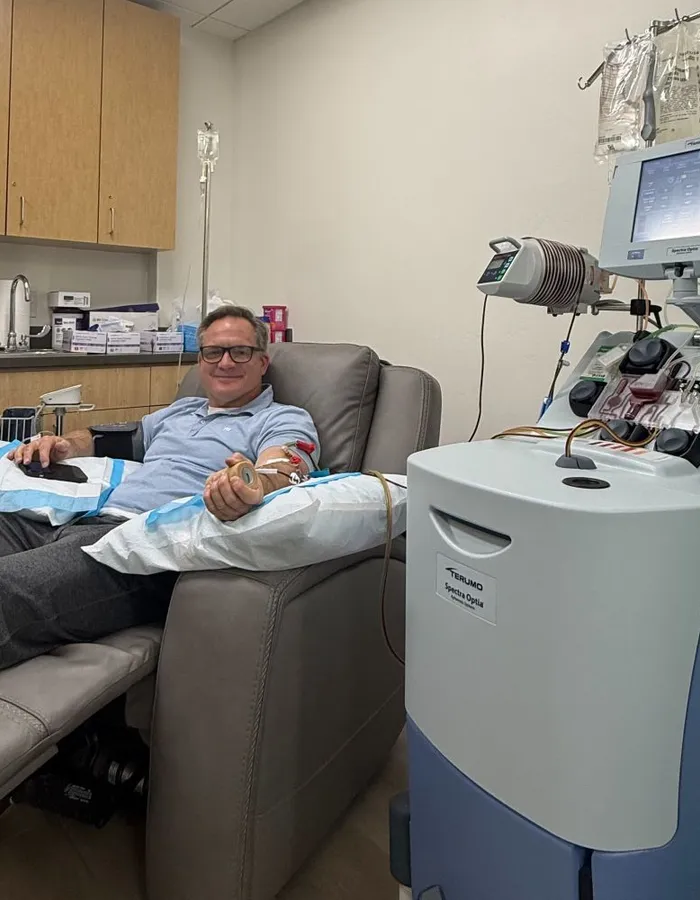 Avinity Health plasma exchange clinical setting